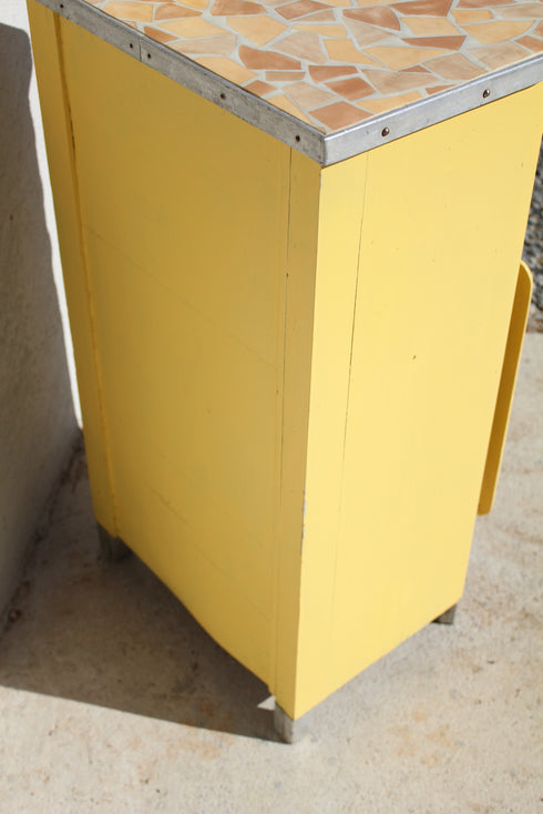 Petit buffet jaune "Paolo"