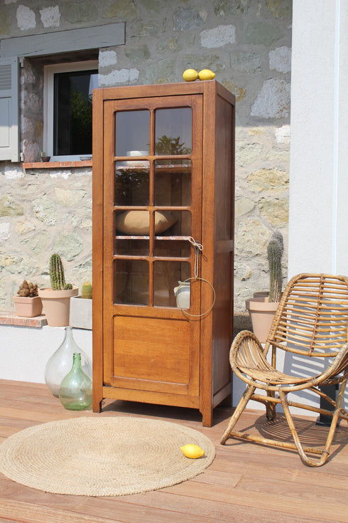 Bonnetière vintage vitrée "Madeleine"