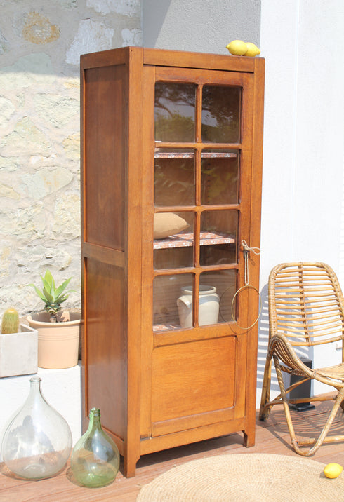 Bonnetière vintage vitrée "Madeleine"