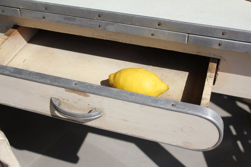 Table mado et chaises assorties années 50 Grégoire