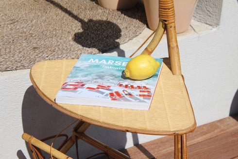 Superbe lampadaire diabolo vintage "Ernest"