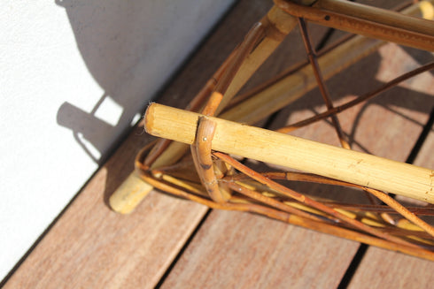 Superbe lampadaire diabolo vintage "Ernest"