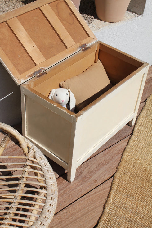 Coffre jouets vintage Léandre