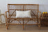 Banquette rotin vintage "Elisabeth"