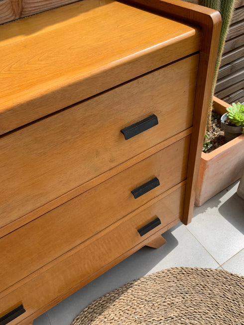 Commode vintage pieds compas "Rachèle"