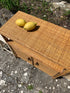 Petit buffet vintage en rotin "Gabriel"