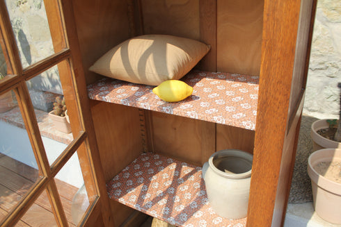 Bonnetière vintage vitrée "Madeleine"